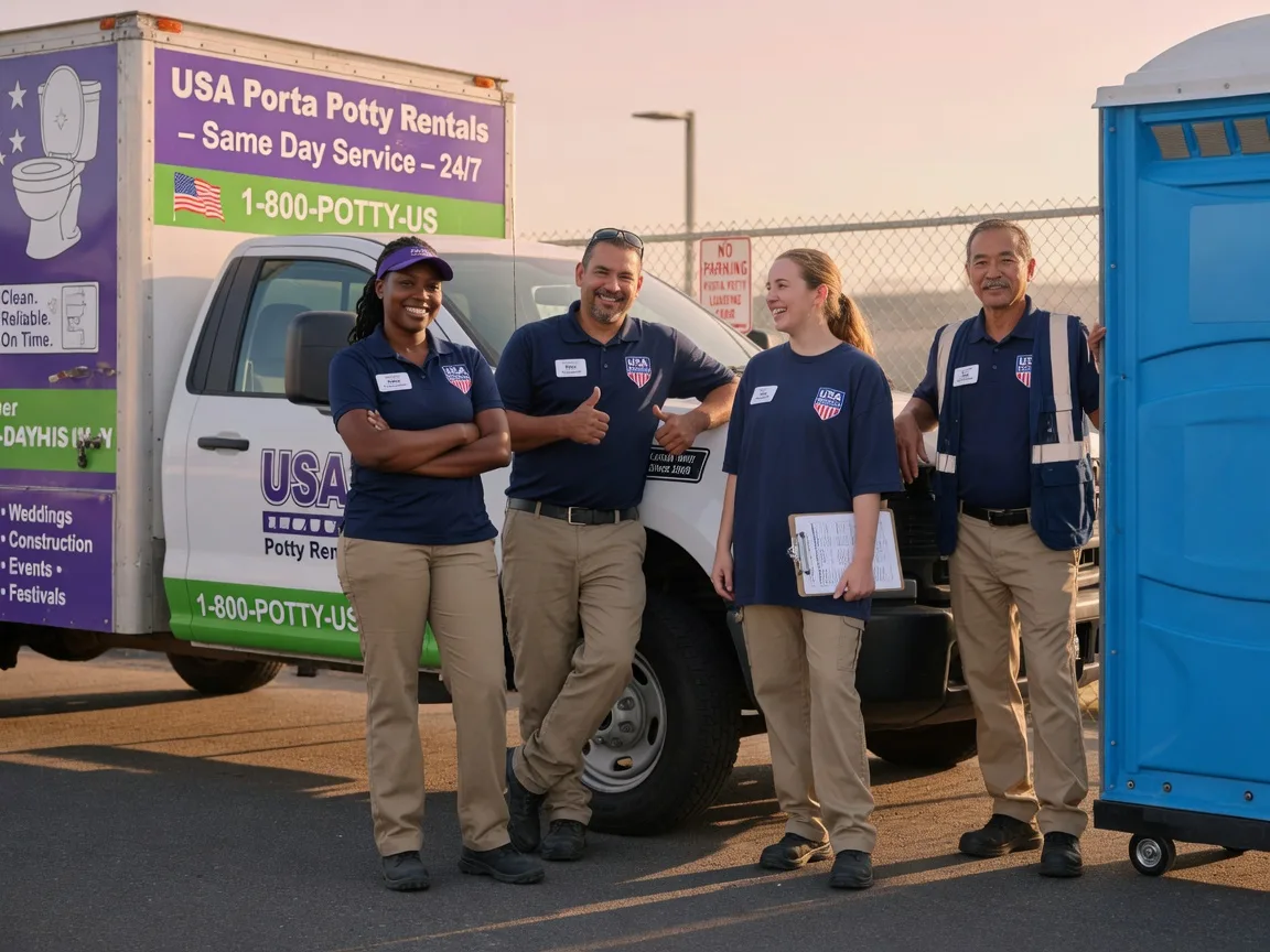 Porta Potty Rental company in Louisiana, MO